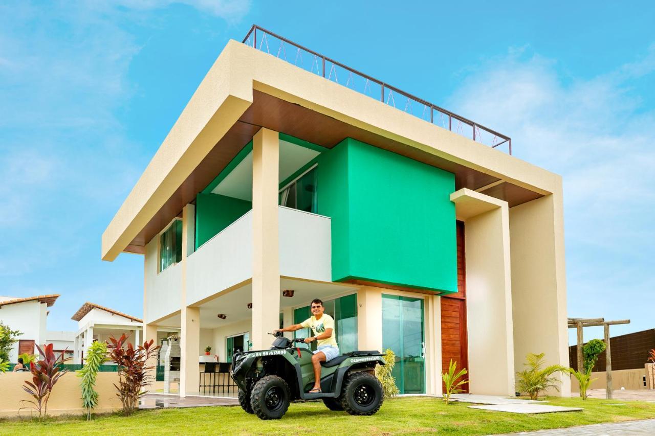 Espetacular Casa De Charme Em Sao Miguel Do Gostoso - Salou Villa Exterior photo